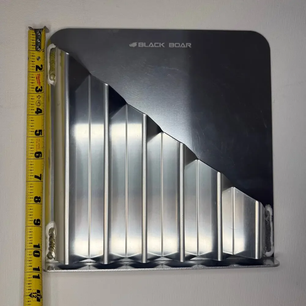 Black Boar Aluminum Zip Tie Storage Rack 6 Compartment